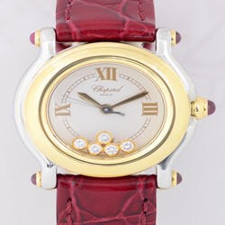 Chopard Happy Sport Womens watch Quartz Gold Steel 27 8246-21