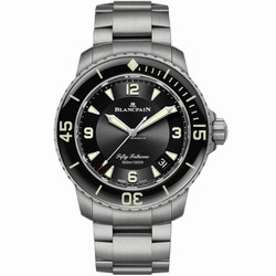 Blancpain Fifty Fathoms Mens watch Unisex Automatic Titanium 5015-12B30-98