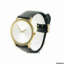 Movado Sapphire Mens watch Unisex Quartz Steel 0606695