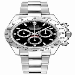 Rolex Daytona Mens watch Unisex Steel Automatic 116520 blk
