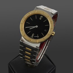 Bulgari Bulgari Mens watch Unisex Quartz Gold Steel BB 38 SGD
