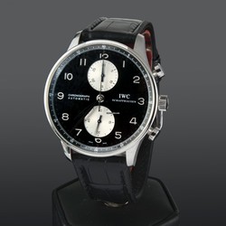 IWC Portuguese Chronograph Mens watch Unisex Automatic Steel 371438