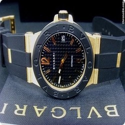 Bulgari Diagono Womens watch Automatic Yellow gold DG35BGVD