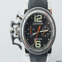 Graham Chronofighter R.A.C. Mens watch Unisex Automatic Steel 2CFCS.B18A.K25B