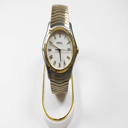 Ebel Classic Mens watch Unisex Quartz Gold Steel 1255F41