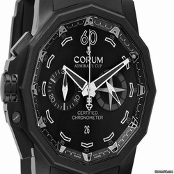 Corum Admirals Cup Seafender 50 Chrono LHS Mens watch Unisex Automatic Titanium 753.231.95 0371.AN13
