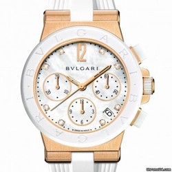 Bulgari Diagono Womens watch Automatic Rose gold DGP37WGCVDCH 8