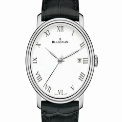 Blancpain Villeret Mens watch Unisex Automatic White gold 6630-1531-55B