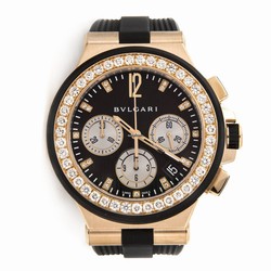 Bulgari Diagono Mens watch Unisex Automatic Rose gold DGP40BGDVDCH 8