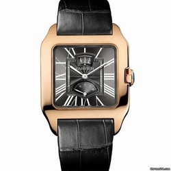 Cartier Santos Dumont Mens watch Unisex Manual winding Rose gold W2020068