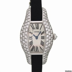 Cartier Tonneau Womens watch Quartz White gold WJ301750