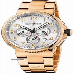Ulysse Nardin Marine Chronograph Mens watch Unisex Automatic Rose gold 1506-150-8M.61