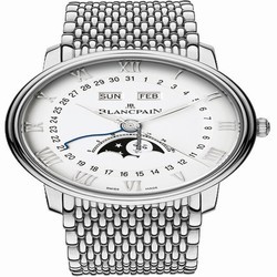 Blancpain Villeret Quantieme Complet Mens watch Unisex Automatic Steel 6654-1127-mmb