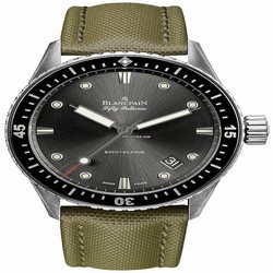 Blancpain Fifty Fathoms Bathyscaphe Mens watch Unisex Automatic Steel 5000-1110-k52a