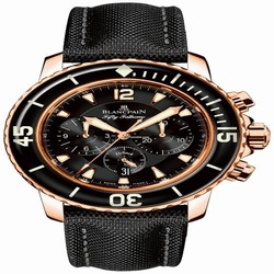 Blancpain Fifty Fathoms Mens watch Unisex Automatic Rose gold 5085F-3630-52b