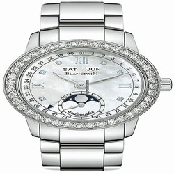 Blancpain Leman Moonphase Womens watch Automatic Steel 2360-4691a-71