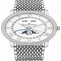 Blancpain Villeret Quantieme Complet Mens watch Unisex Automatic Steel 6654a-1127-mmb