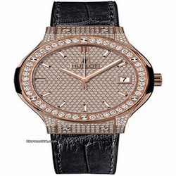 Hublot Classic Fusion Quartz Womens watch Automatic Rose gold 581.OX.9010.LR.1704