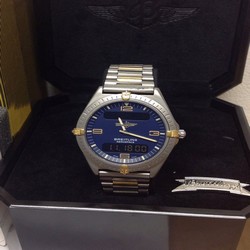 Breitling Aerospace Mens watch Unisex Quartz Titanium F56061