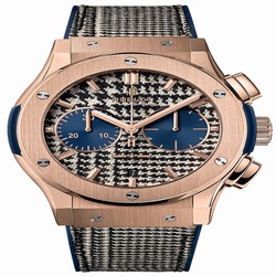 Hublot Classic Fusion Chronograph Mens watch Unisex Automatic Rose gold 521.OX.2704.NR.ITI17 Pieds de Poule King Gold