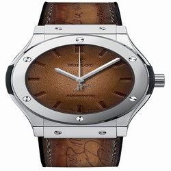 Hublot Classic Fusion 45, 42, 38, 33 mm Mens watch Unisex Automatic Platinum 511.TX.050T.VR.BER16 Berluti