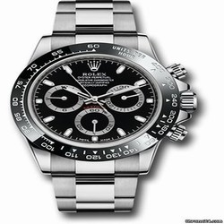Rolex Daytona Mens watch Unisex Steel Automatic 116500LN Black