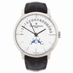 Vacheron Constantin Patrimony Mens watch Unisex Automatic White gold 4010U 000G-B330
