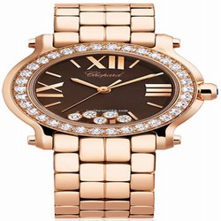 Chopard Happy Sport Womens watch Quartz Rose gold 274189-5008
