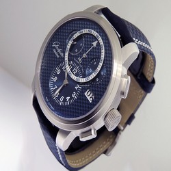 Glashtte Original PanoMaticChrono XL Mens watch Unisex Automatic Platinum 95-01-05-15-04