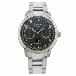 Glashtte Original Senator Observer Mens watch Unisex Automatic Steel 100-14-02-02-14 or 1-00-14-02-02-14