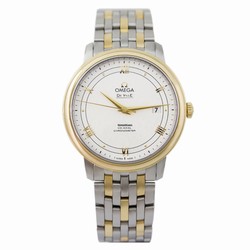 Omega De Ville Prestige Mens watch Unisex Automatic Gold Steel 424.20.40.20.02.001