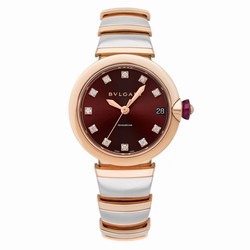Bulgari Lucea Womens watch Automatic Gold Steel 102689 LU33C11SPGSPGD 11
