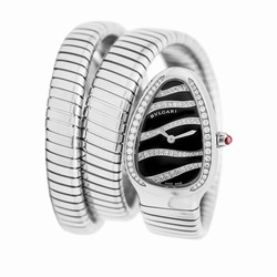 Bulgari Serpenti Womens watch Quartz Steel 102441 SP35BDSDS.2T