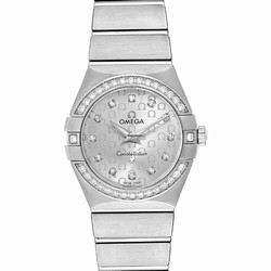 Omega Constellation Quartz Womens watch Quartz Steel 123.15.27.60.52.001