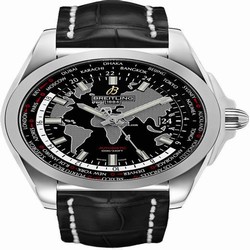 Breitling Galactic Unitime Mens watch Unisex Automatic Steel WB3510U4 BD94-744P