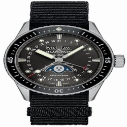 Blancpain Fifty Fathoms Bathyscaphe Mens watch Unisex Automatic Steel 5054-1110-naba