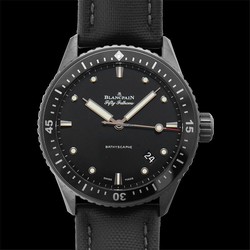 Blancpain Fifty Fathoms Bathyscaphe Mens watch Unisex Automatic Ceramic 5000-0130-B52 A
