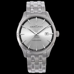 Hamilton Jazzmaster Mens watch Unisex Quartz Steel H32451151