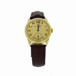 IWC Mens watch Unisex Manual winding Yellow gold 975402