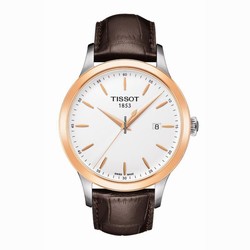 Tissot Mens watch Unisex Quartz Gold Steel T912.410.46.011.00