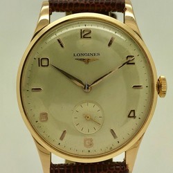 Longines Mens watch Unisex Manual winding Yellow gold 6247