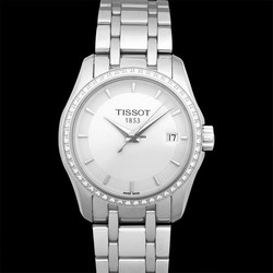 Tissot Couturier Womens watch Quartz Steel T035.210.61.011.00