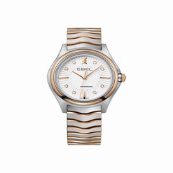 Ebel Wave Womens watch Quartz Gold Steel 1216306