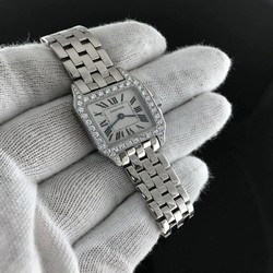 Cartier Santos Demoiselle Womens watch Quartz White gold WF9004Y8