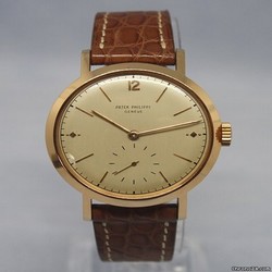 Patek Philippe Calatrava Mens watch Unisex Manual winding Rose gold 2458