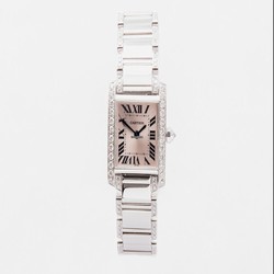Cartier Tank Francaise Womens watch Quartz White gold WE1002SF