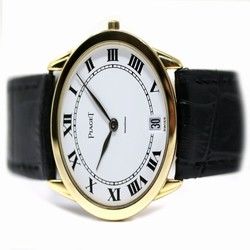 Piaget Mens watch Unisex Quartz Yellow gold 15073