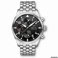 IWC Pilot Chronograph Mens watch Unisex Automatic Steel IW377710