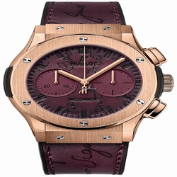 Hublot Classic Fusion Chronograph Mens watch Unisex Automatic Rose gold 521.ox.050v.vr.ber18 BERLUTI SCRITTO BORDEAUX