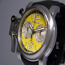 Graham Chronofighter Oversize Mens watch Unisex Automatic Steel 2OVAS.Y01A.K10B